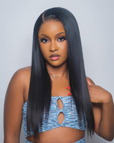 18” Super deluxe 300grams with 5x5 HD closure